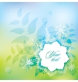 spring abstract vector image