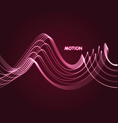 Music waves equalizer musical bar dark background Vector Image