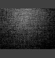 with fabric texture grunge vector image