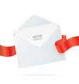 envelope mockup vector image