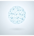 global network icon vector image vector image