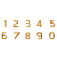 numbers vector image