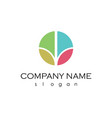 circle colorful logo vector image vector image
