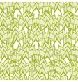 spring pattern with handdrawn flowers vector image vector image