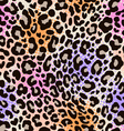 colorful animal print vector image