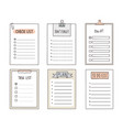 check list sketch clipboard or checklist notebook vector image
