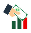 investment icon vector image