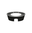 stadium icon simple on a white vector image vector image