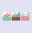 banner template with self care hobbie vector image