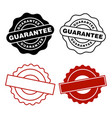 guarantee rubber stamp icon design templates vector image