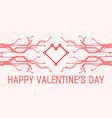 valentines day abstract technology vector image vector image