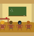 class room vector image vector image