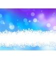 blue background with snowflakes eps 10 vector image vector image
