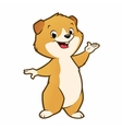 cartoon guinea pig vector image