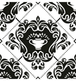 damask pattern vector image vector image