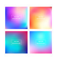 colorful gradient background vector image vector image