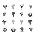 tornado symbol vector image