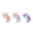 set of magic unicons - cute hand drawn icons vector image