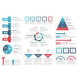 infographic elements vector image