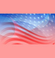 independence day abstract background vector image vector image