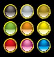 gel buttons vector image vector image