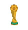 Trophy Fifa World Cup Logo Mondial Champion Vector Image