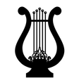 lyre vector image vector image