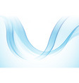 smooth swirling abstract wave element wave design vector image