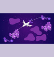 airplane line path air plane flight route vector image