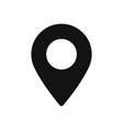 location icon pin symbol map pointer vector image