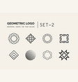 universal shapes for your design vector image