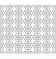 seamless geometric pattern with editable vector image vector image