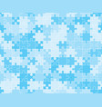 blue puzzle seamless vector image vector image