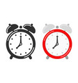 alarm clock icon vector image
