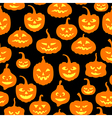 pumpkin pattern vector image