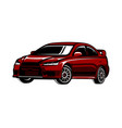 modern luxury car sport vector image