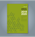 cover annual report 1578 vector image