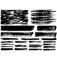 hand drawn doodle abstract pattern in dark vector image vector image