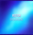 blue blurred background with halftone effect vector image