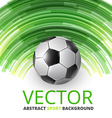 soccer ball vector image