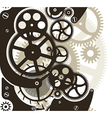 cog wheels seamless vector image vector image