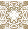 floral pattern flourish tiled ethnic background vector image vector image