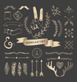 hand drawn travel design vector image