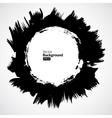 grunge circle frames set vector image vector image