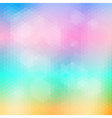 soft colored abstract mosaic background vector image