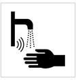 automatic tap vector image