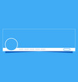 banner template social media mockup design vector image