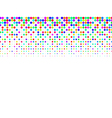 colored halftone background vector image