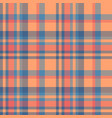 fabric tartan plaid of pattern seamless check vector image vector image
