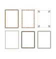 decorative frame elegant element for design vector image